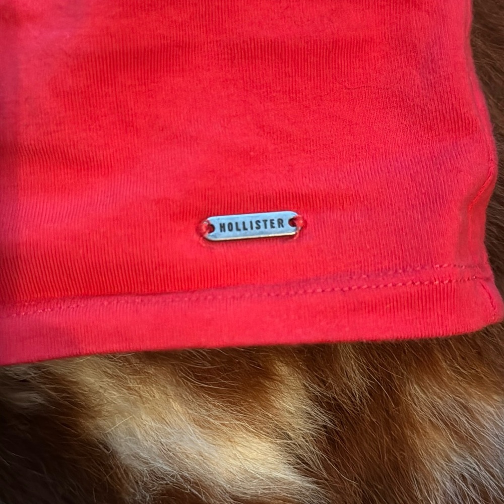 Hollister Red Ruched Tank - Picture 3 of 3
